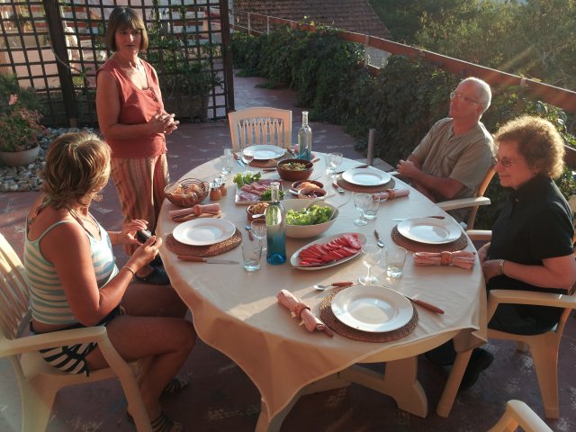 Anna, Sally, Dominique, and Jean