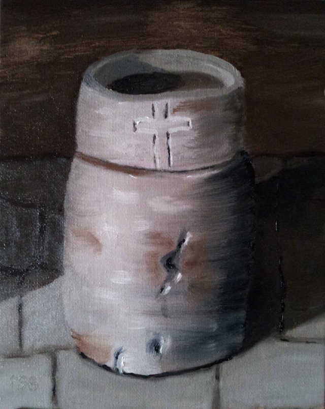 Le Benetier - Oil