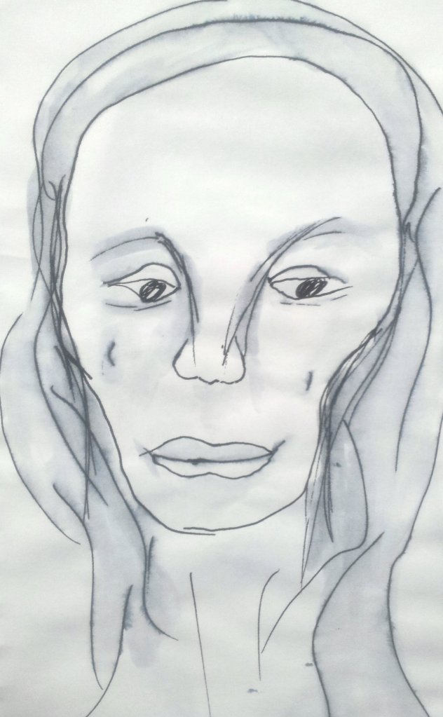 Water Soluble Ink with Wash