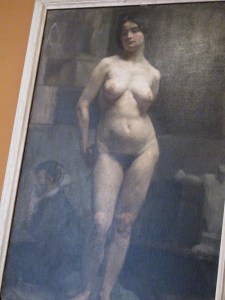 Suzanne Valadon painted by an unknown artist